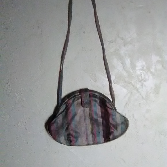 La Bella Elegant Fabric Small Shoulder Bag - Picture 2 of 8